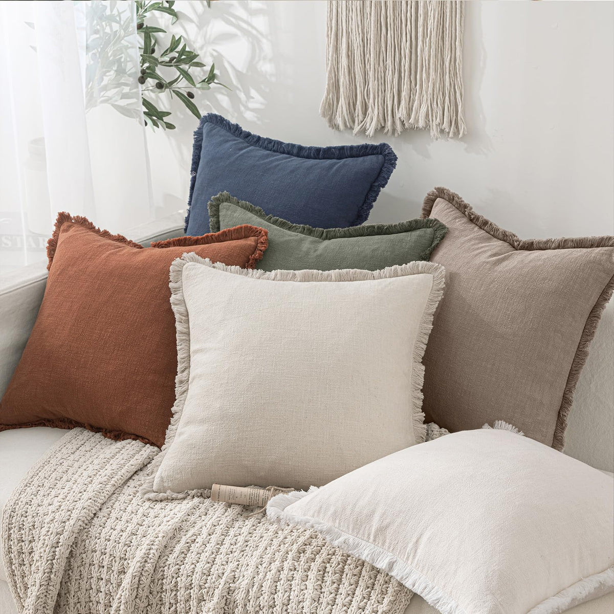 MIULEE easy-care pillow covers for simple cleaning