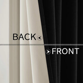MIULEE easy care linen curtains stay smooth after gentle washing.