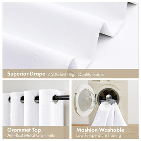 MIULEE energy-saving curtains reduce heat transfer for seasonal comfort.