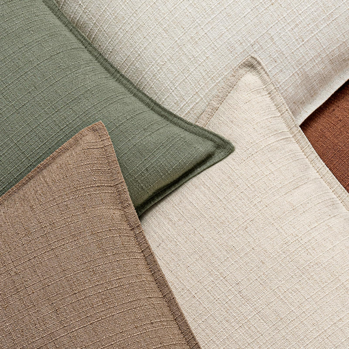 MIULEE euro sham cover 2-pack set shown in stylish packaging.