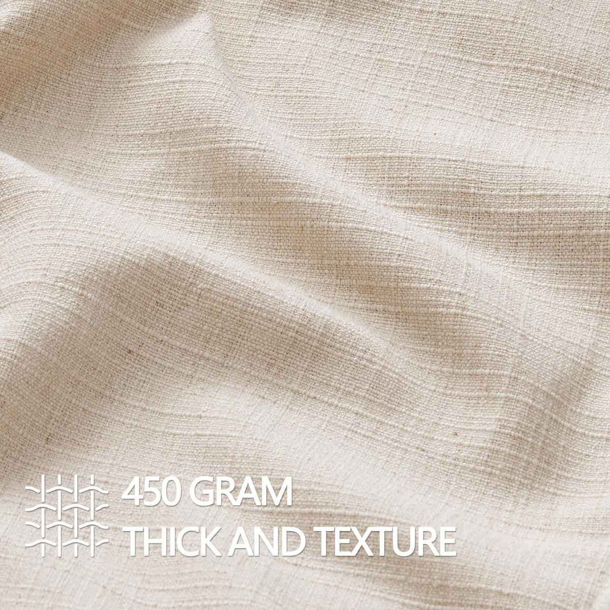 MIULEE euro sham cover features boho flange edges for rustic charm.