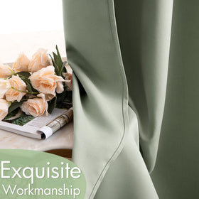 MIULEE fade-resistant polyester curtains maintain color after sun exposure.