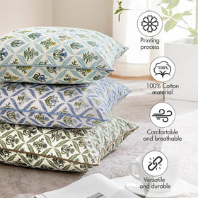 MIULEE set of two pillow covers elevates living rooms and outdoor spaces