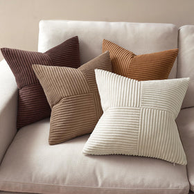 MIULEE four-pack pillow covers 18x18 for quick living room refresh