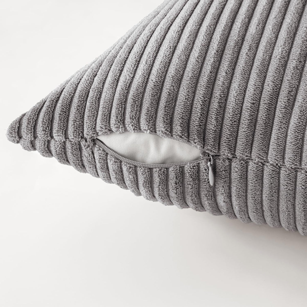 MIULEE grey gradient color note pillow cover 18x18 complements neutral palettes