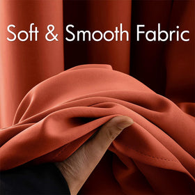 MIULEE grommet-top curtains fit standard rods with durable anti-rust hardware