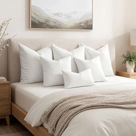 MIULEE high-loft 1160 g fill delivers lasting loft and soft support.