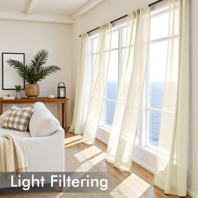 MIULEE light-filtering design diffuses daylight while keeping privacy