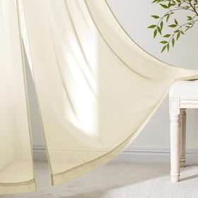 MIULEE curtains easy care with machine washability and low-dry settings