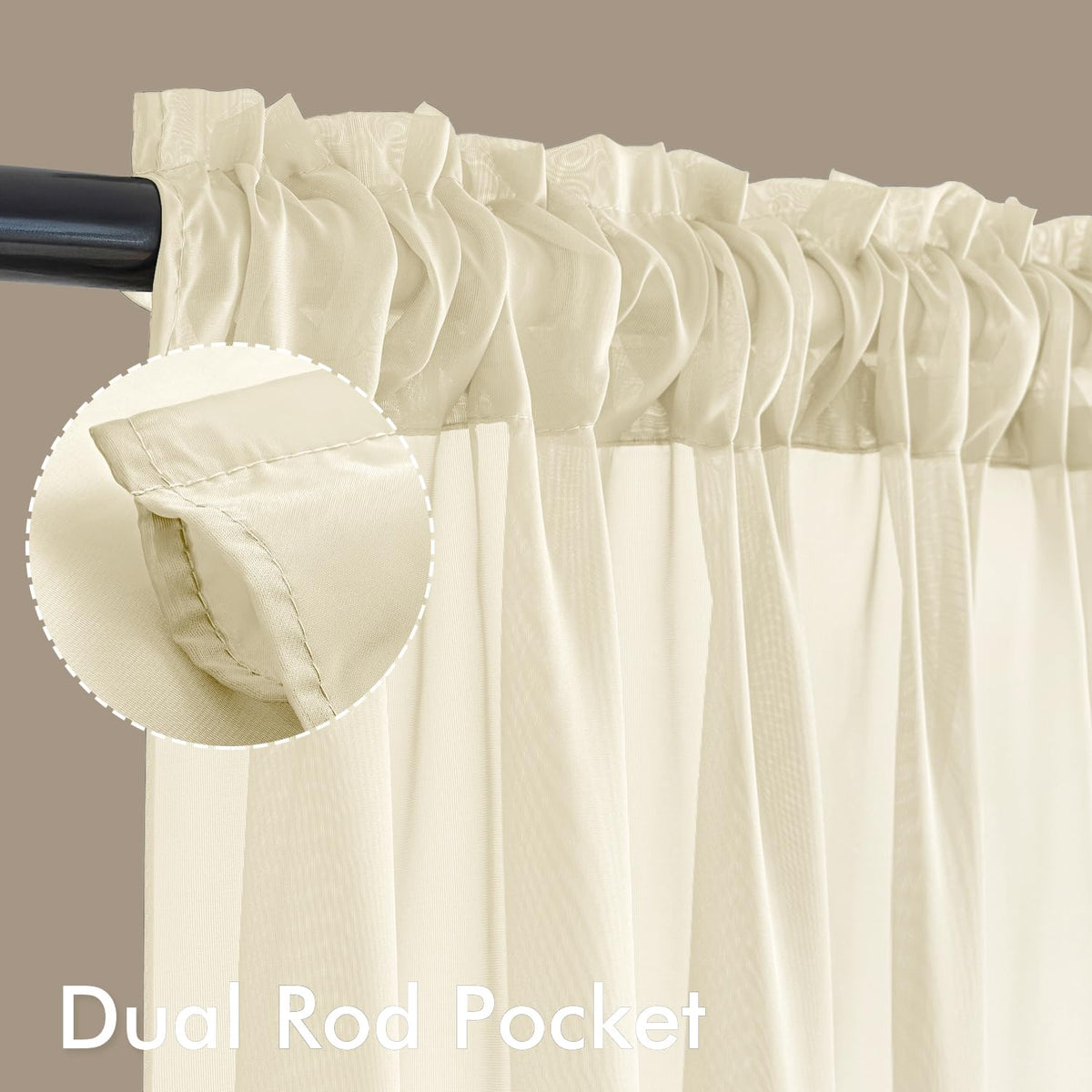 MIULEE soft-texture veil fabric with graceful drape