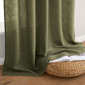 MIULEE two-in-one design offers versatile hanging with rod pocket and back tab.