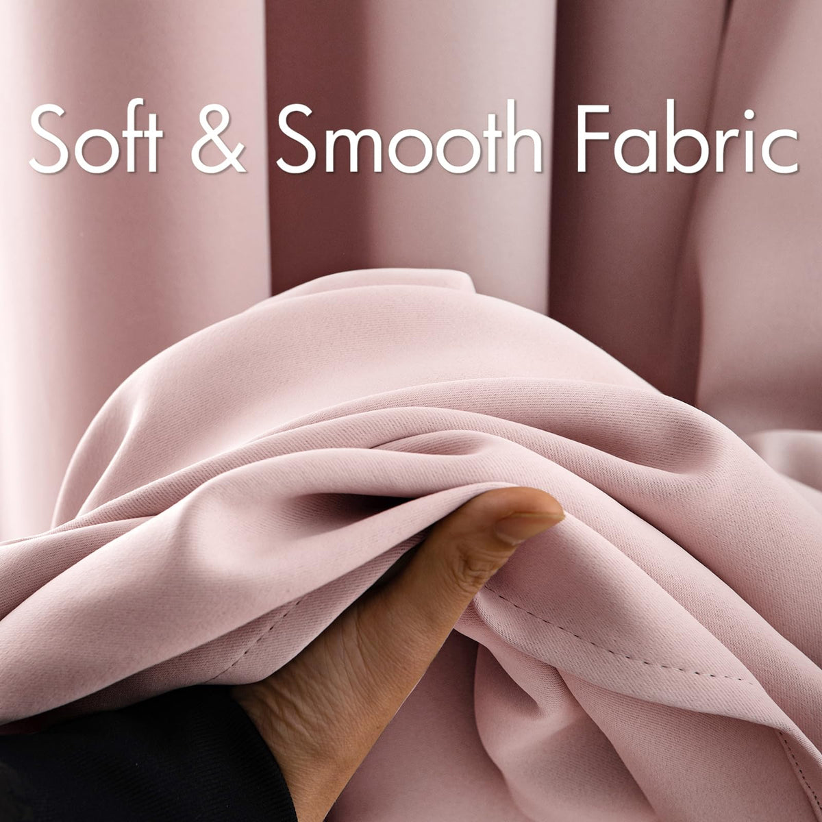 MIULEE close-up of durable polyester weave resists fading and wrinkles.