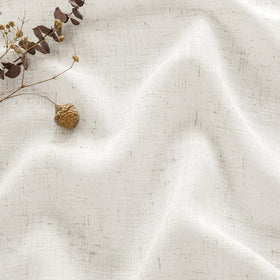 MIULEE linen-blended fabric delivers soft touch and durable performance.