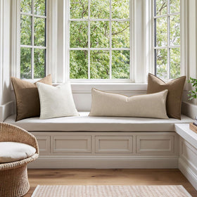 MIULEE ramie linen and cotton blend cover feels breathable and soft for daily use.