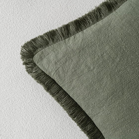 MIULEE linen texture closeup showing rustic farmhouse vibe
