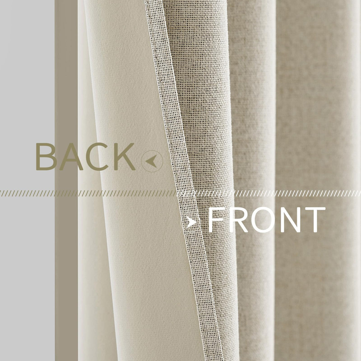 MIULEE 52x96 inch panels suit bedrooms, living rooms, and nurseries.
