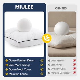 MIULEE living room decor idea with cozy inserts on the sofa