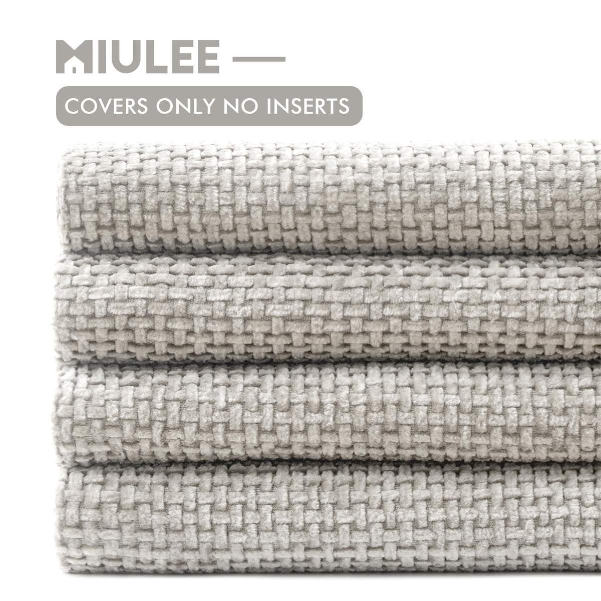 MIULEE living room styling with these covers yields a polished, cozy look