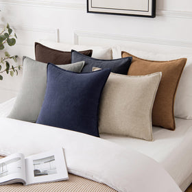 MIULEE living room setup with neutral brown tones for timeless style