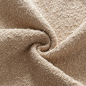 MIULEE boucle texture detail enhances couch aesthetics.