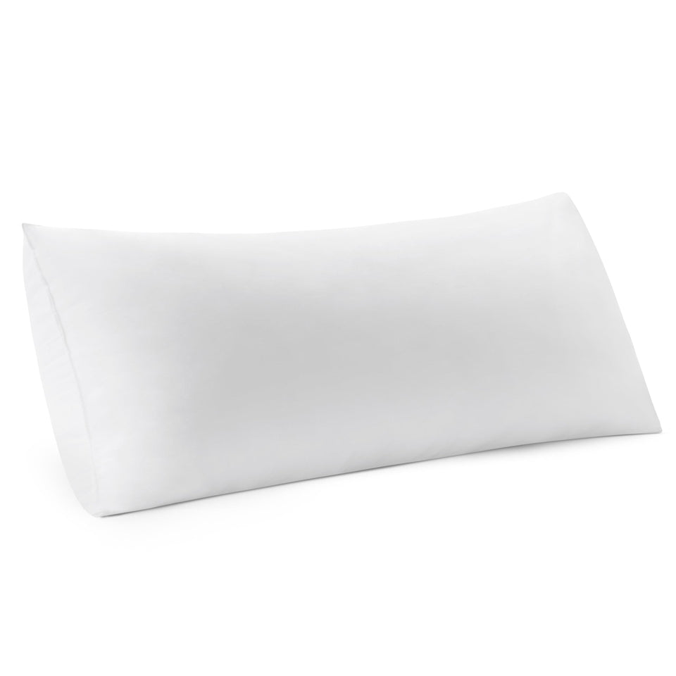 MIULEE lumbar pillow on sofa with plush cotton cover for cozy back support