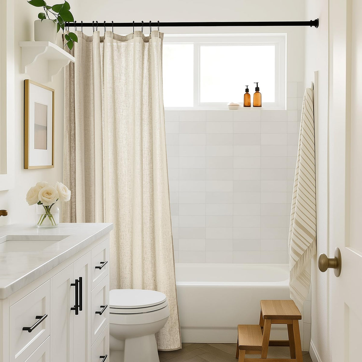 MIULEE machine-washable curtain for simple care and longevity