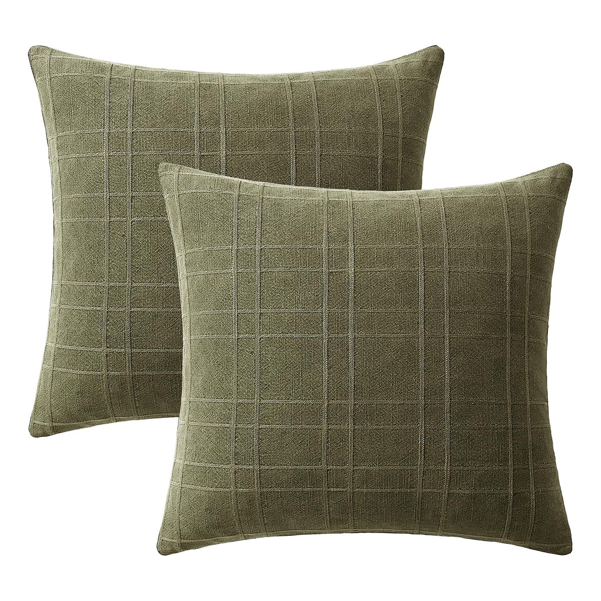 MIULEE modern vintage check pillow cover elevating seating arrangements