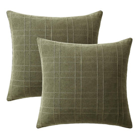 MIULEE modern vintage check pillow cover elevating seating arrangements
