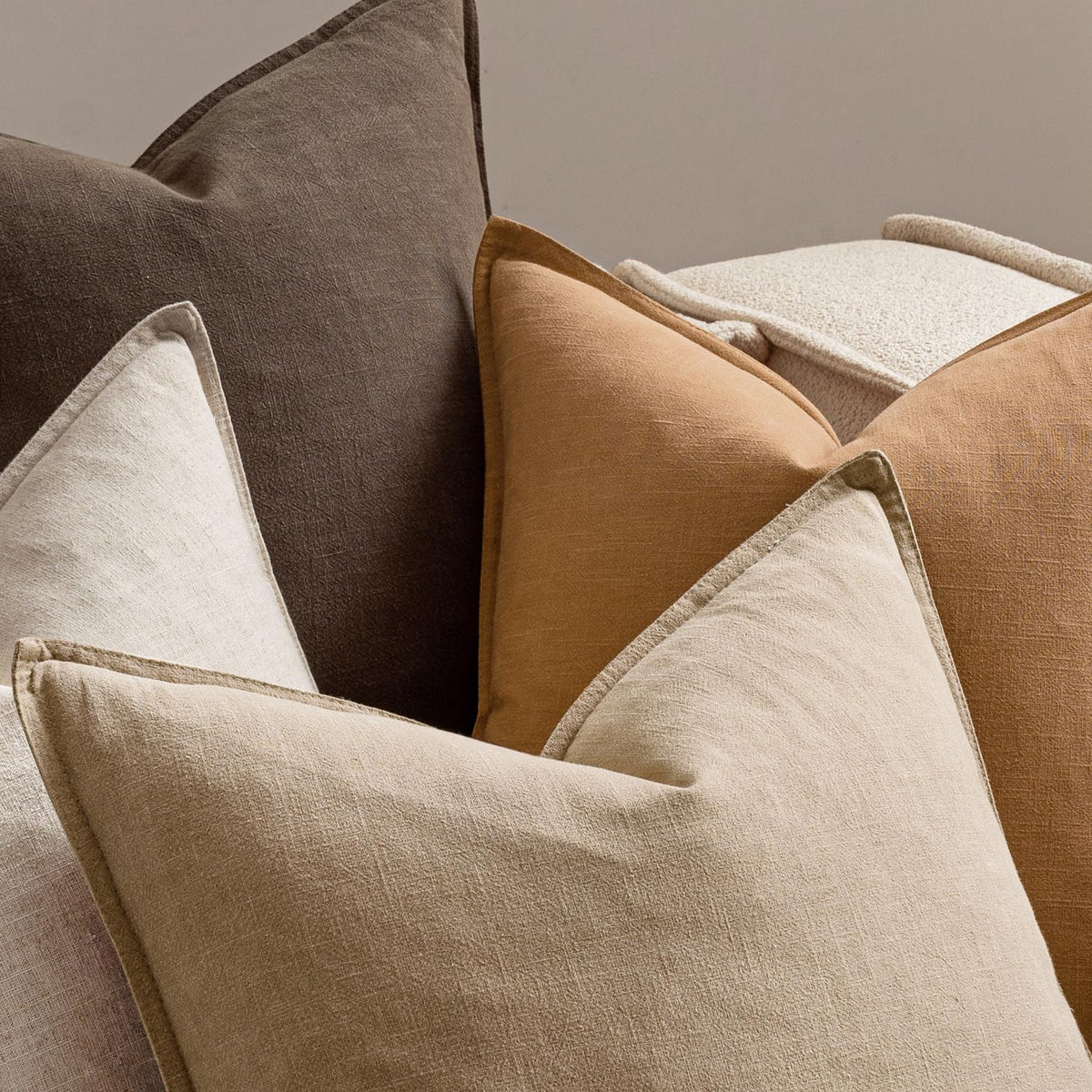 MIULEE four-pack pillow covers provide cohesive styling across rooms.