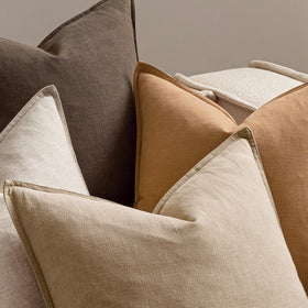 MIULEE four-pack pillow covers provide cohesive styling across rooms.