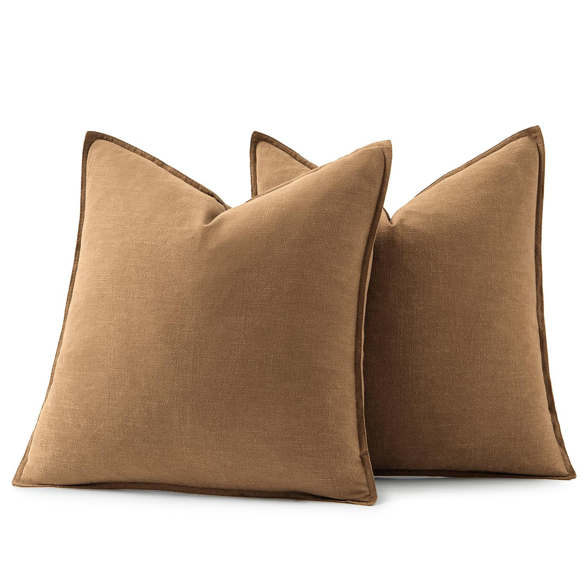 MIULEE neutral shade pillow shams suit sofas and beds