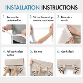 MIULEE neutral color curtains fit modern or traditional rooms with ease.