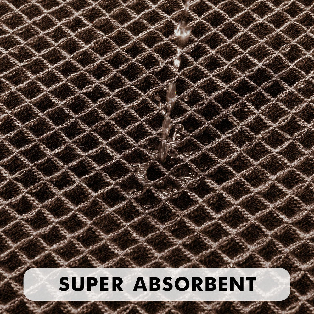 MIULEE non-slip rubber backing provides stable grip on smooth floors