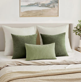 MIULEE wrinkle-resistant fabric keeps cushions neat between uses.