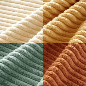 MIULEE orange-teal gradient pillow cover adds vibrant color to the sofa.