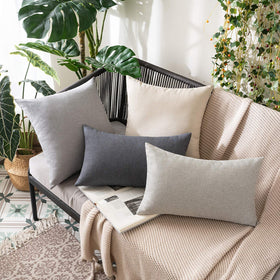 MIULEE waterproof pillow cover helps shed light moisture outdoors