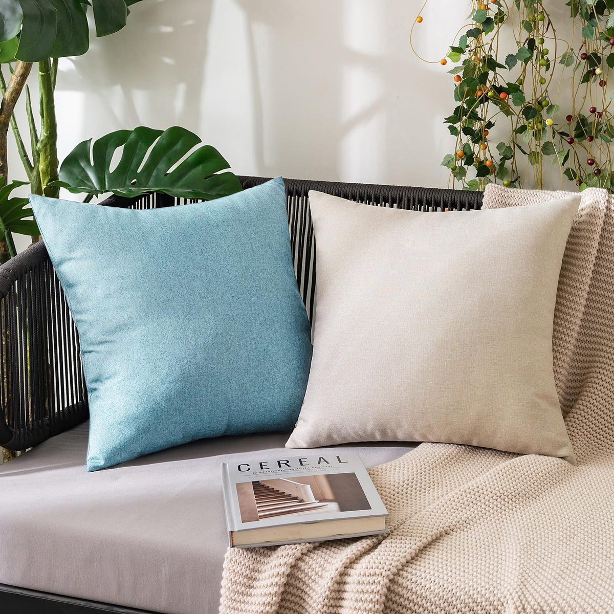 MIULEE faux-linen look adds coastal farmhouse style to outdoor spaces