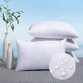 MIULEE outdoor pillow insert 12x20 on a porch chair adds cozy support.