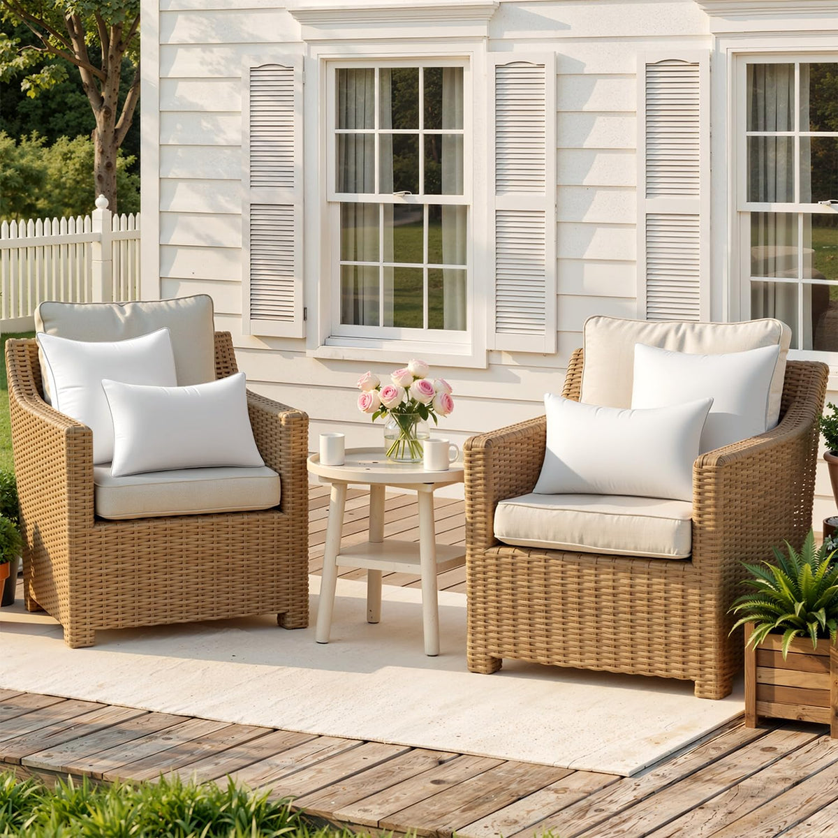 MIULEE pillow insert is easy to fluff and restore fullness after use.