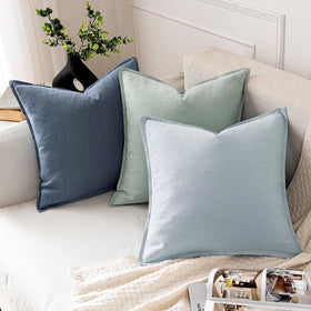 MIULEE two-pack pillow covers offer quick refresh for couches and beds.