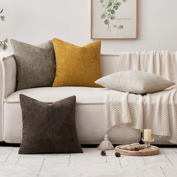 MIULEE four-pack covers set without inserts for versatile styling