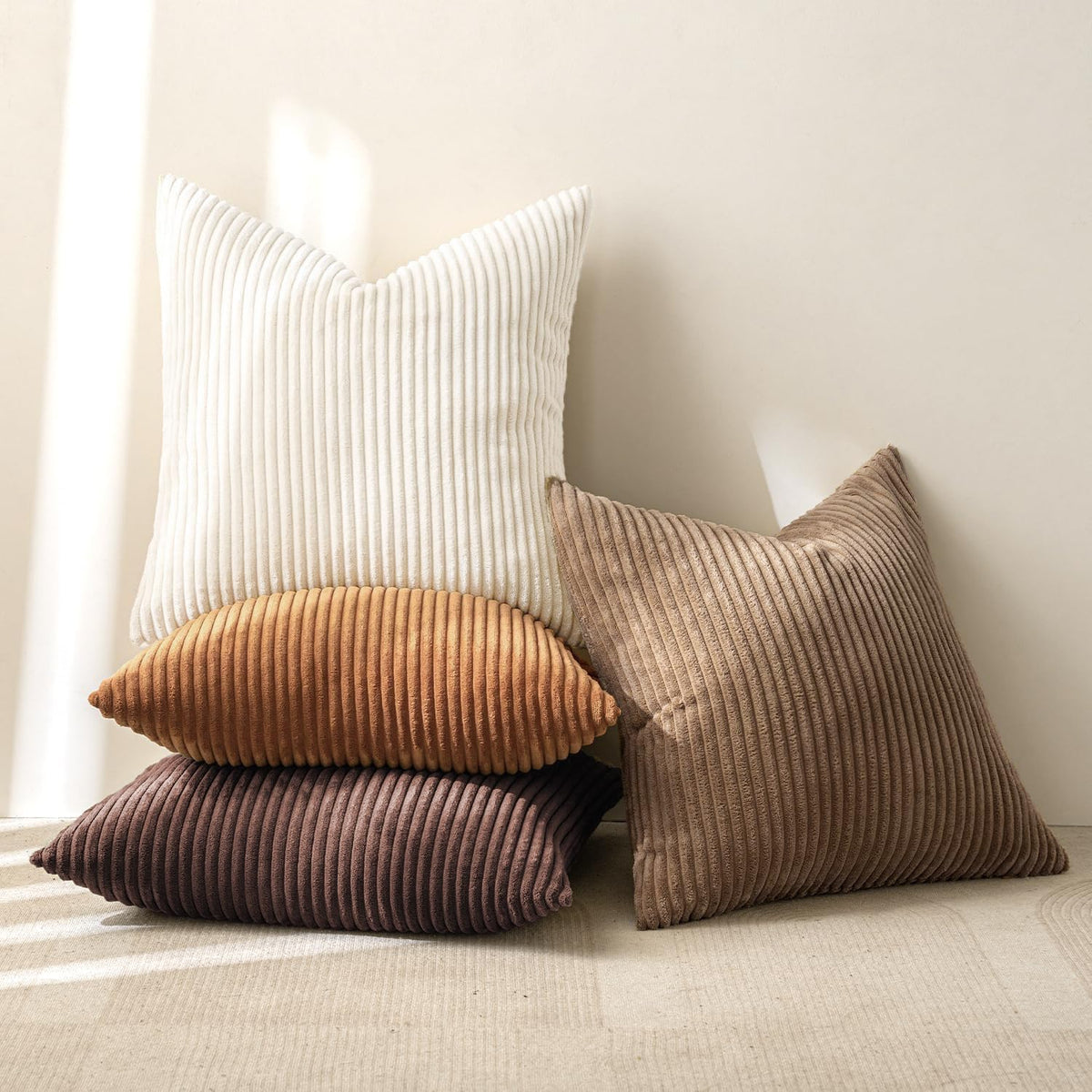 MIULEE four-piece pillow cover set ready to refresh your space