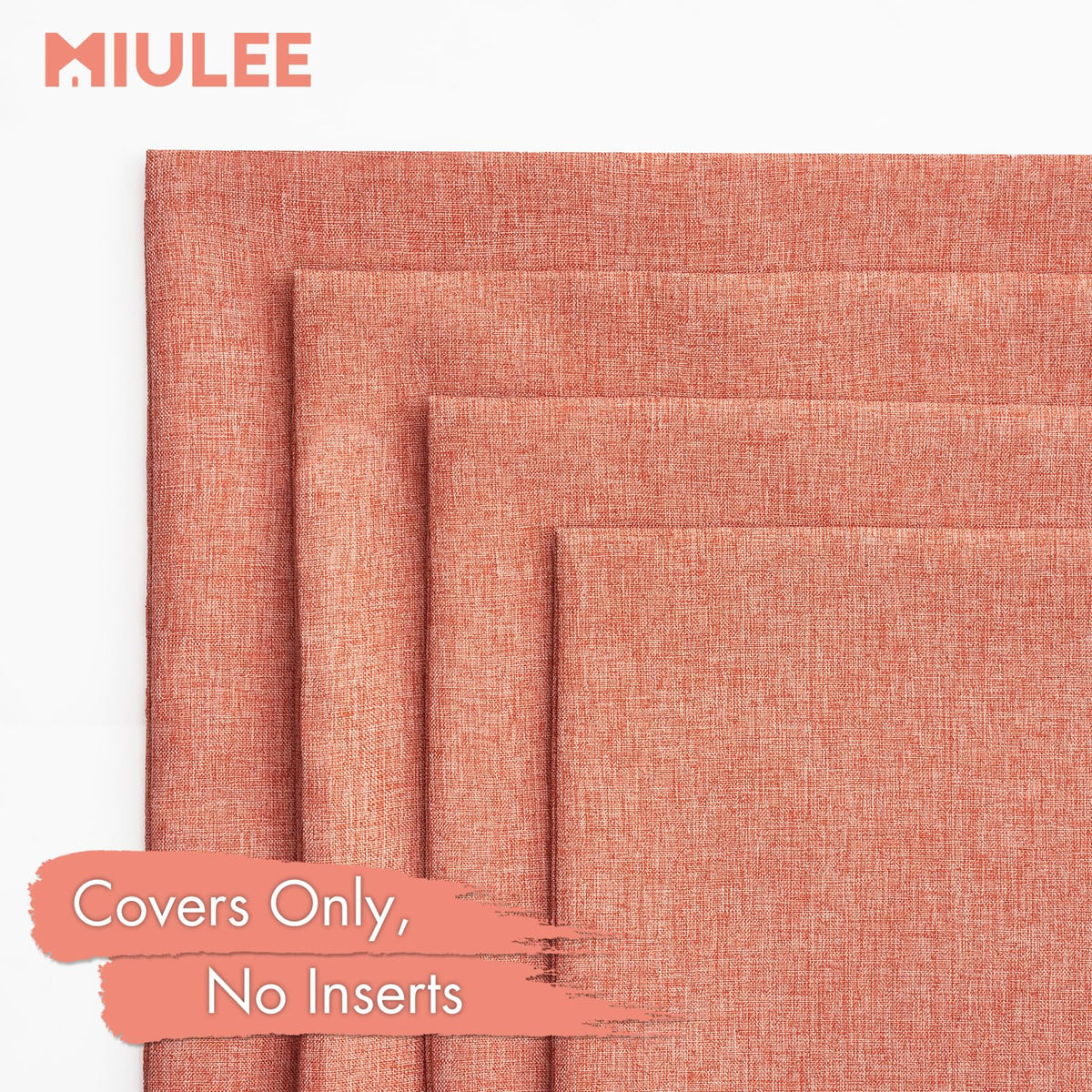 MIULEE outdoor cushion cover ideal for patios, gardens, and balconies.