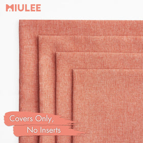 MIULEE outdoor cushion cover ideal for patios, gardens, and balconies.