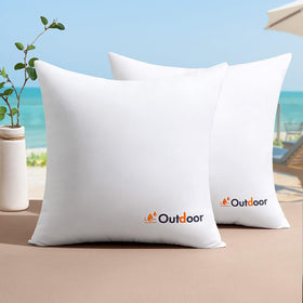 MIULEE patterned outdoor pillow insert adds stylish decor.