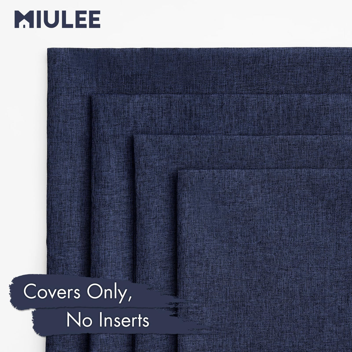MIULEE easy-care pillow cover supports cold wash for quick refresh