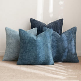 MIULEE four-pack pillow covers ready for quick refresh on sofa or bed.