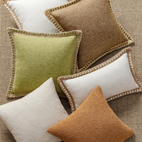 MIULEE pillow cover pair pack for two decorative cushions