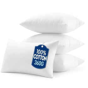 MIULEE pillow insert 12x20 for couch, adds supportive fluff
