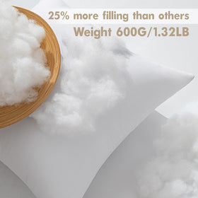 MIULEE inserts with 600g filling offer balanced support and lasting shape.